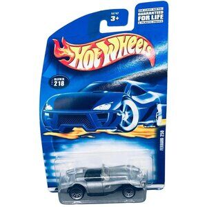 Hot Wheels Ferrair 250 collector 218 Mattel Wheels 2000 gray READ new